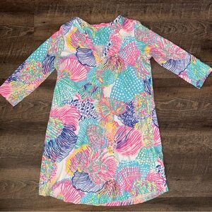 Lilly Pulitzer Ali Dress Multi Roar of the Seas Women’s Size Medium